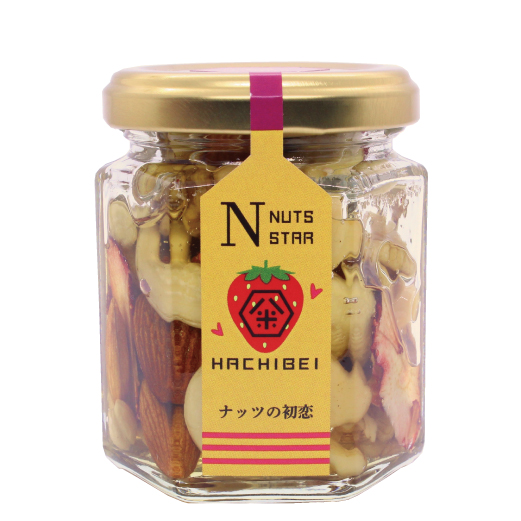 【ナッツの初恋】ナッツとドライ苺の蜂蜜漬け (120g)