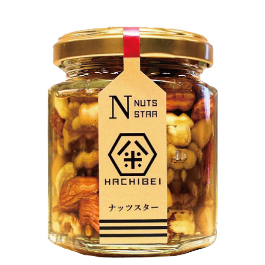 【ナッツスター】ナッツの蜂蜜漬け (120g)